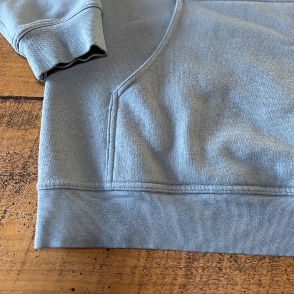 Lululemon Womens All Yours Graphic Hoodie Light Blue Hooded Soft Pocket Size 12 - Picture 6 of 12